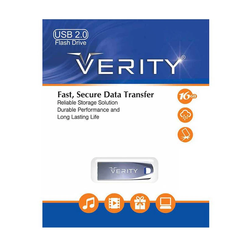 فلش مموری وریتی مدل V803 ظرفیت 16 گیگابایت